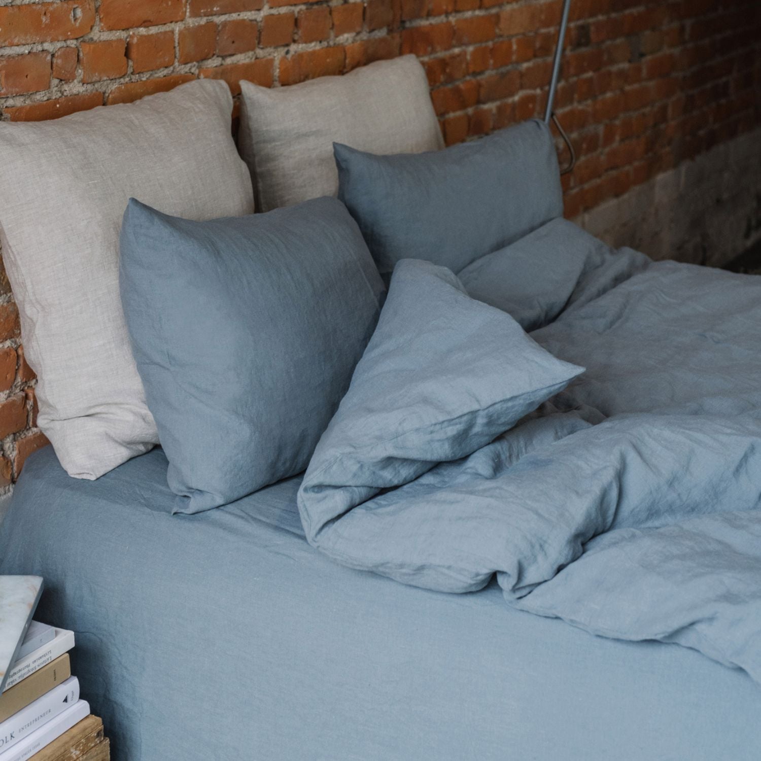 Jaen DreamWeave Linen Duvet Set - Sustainable Sleep Sanctuary