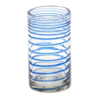 Guadalupe Swirl Decanter - Glass Spiral Jar