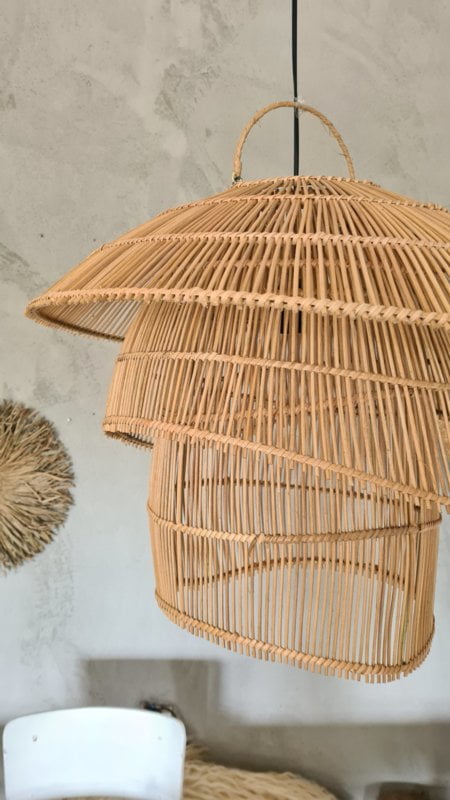 Adeje Pendant Lamp - Natural Rattan Lighting