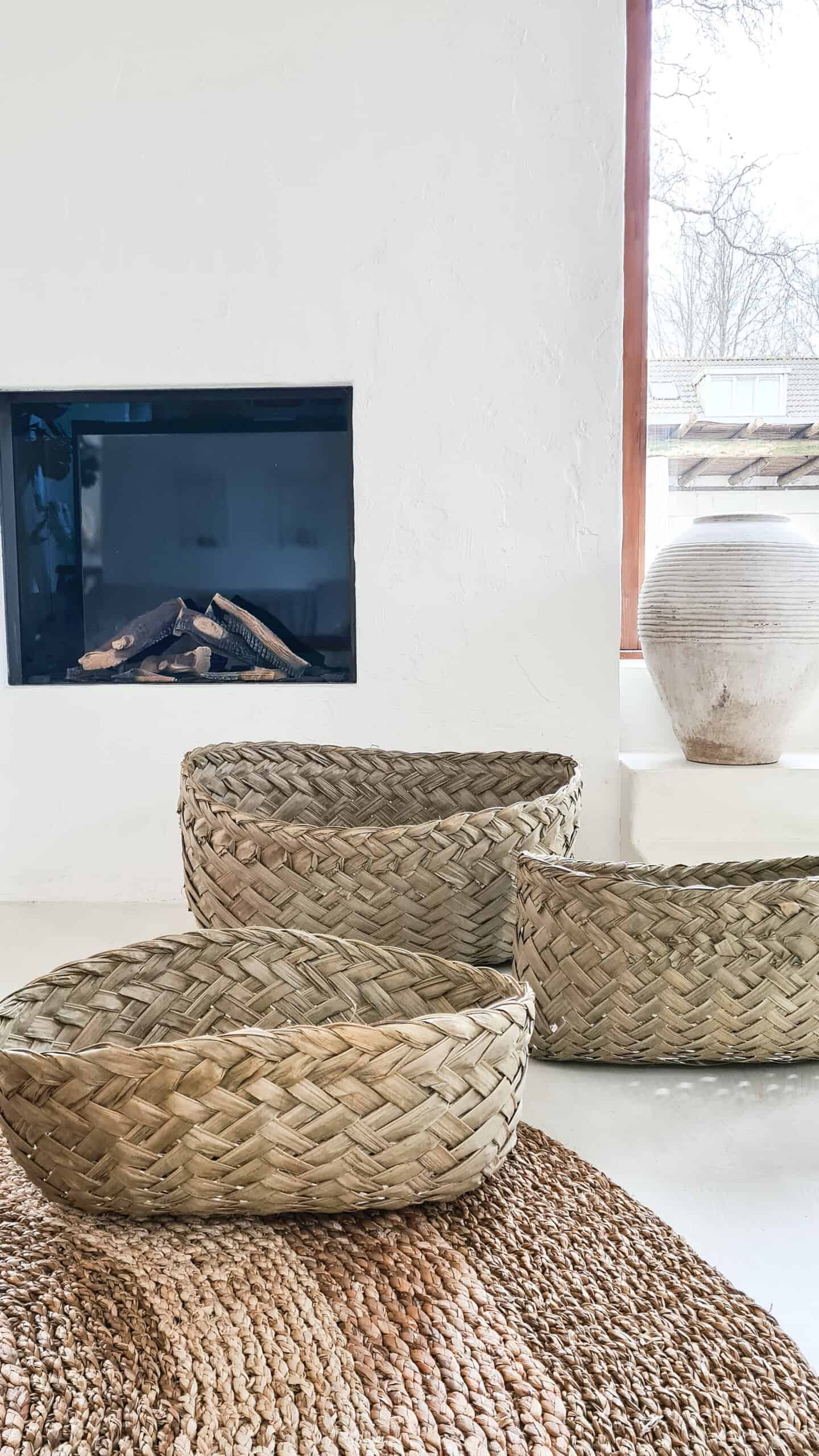 Aranjuez Kambot Basket - Handcrafted Woven Storage