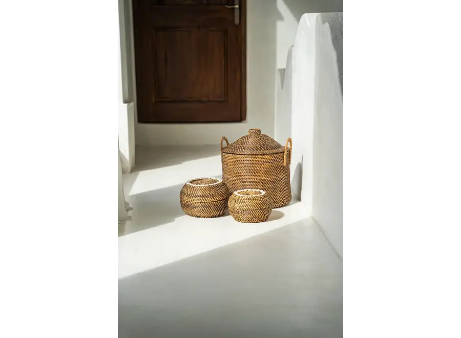 Colonial Alhambra Basket - Rattan Basket