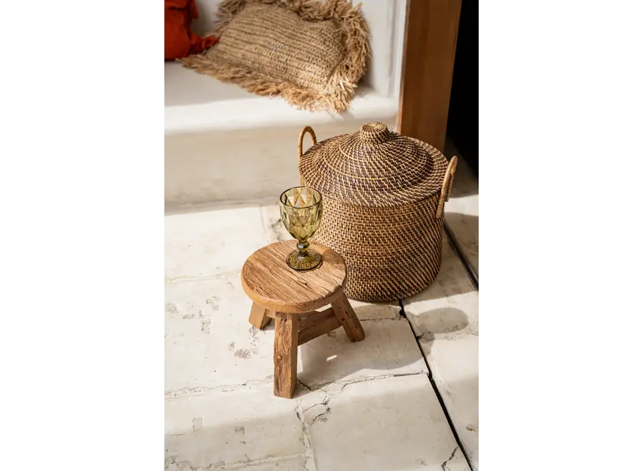 Colonial Alhambra Basket - Rattan Basket