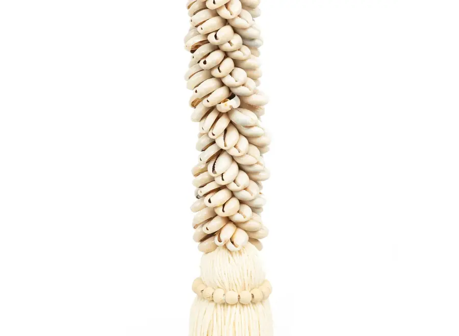 Formentera Bohemian Tassel - Cowrie Shell Charm