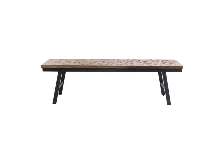 Albufera Teak Essence Bench - Foldable Wood Seating