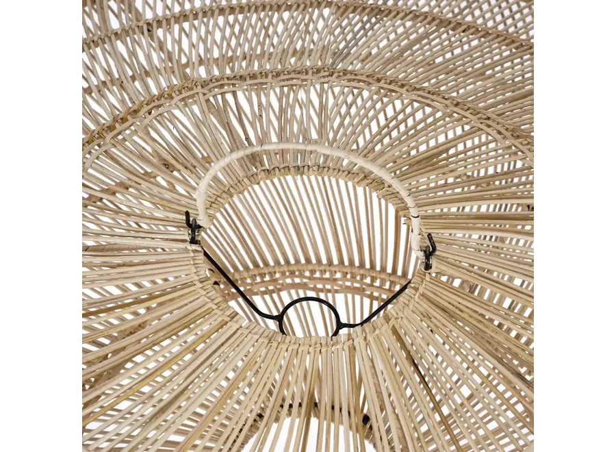 Cazorla Charm Pendant - Rattan Lamp