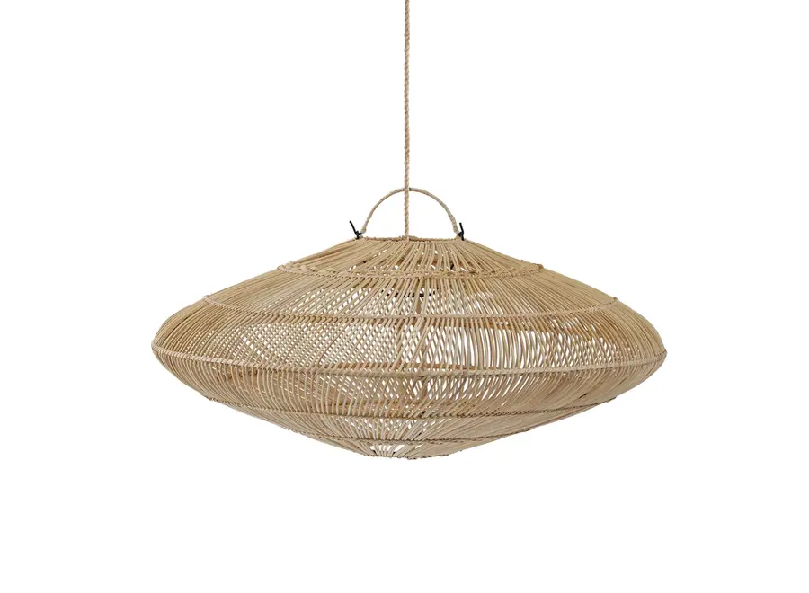 Cazorla Charm Pendant - Rattan Lamp