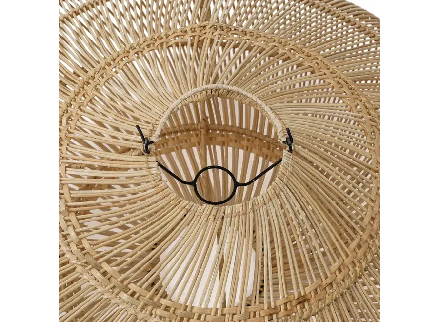 Cazorla Charm Pendant - Rattan Lamp