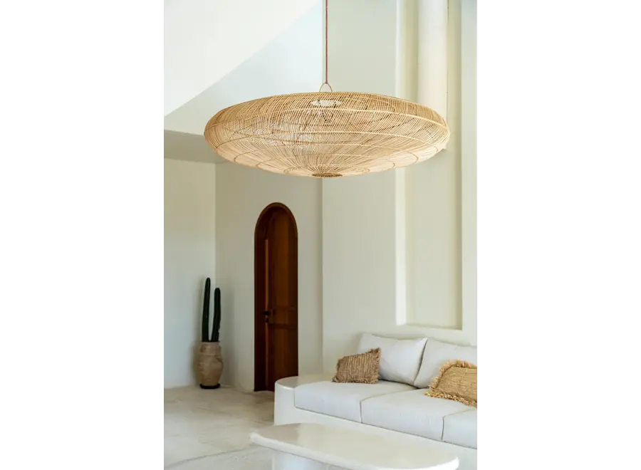 Cazorla Charm Pendant - Rattan Lamp