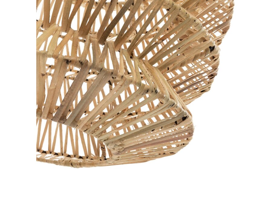 Zahara de la Sierra Rattan Pendant Light - Bohemian Rattan Pendant Light