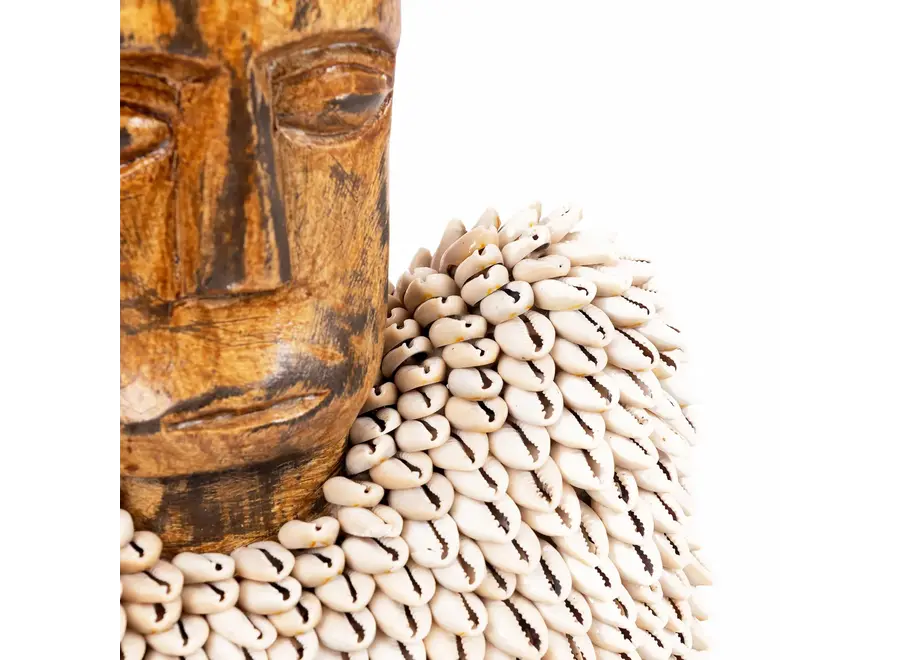 Cudillero Guardian Figurine - Jackfruit Wood Statue