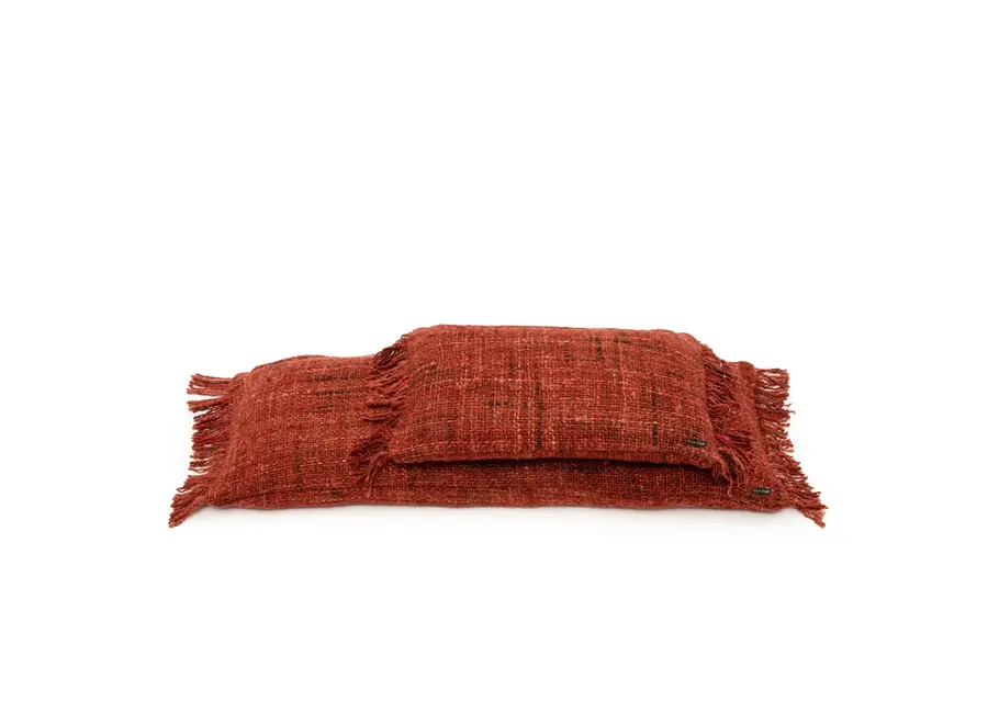 Almunecar Boho Cushion - Cotton Accent Pillow