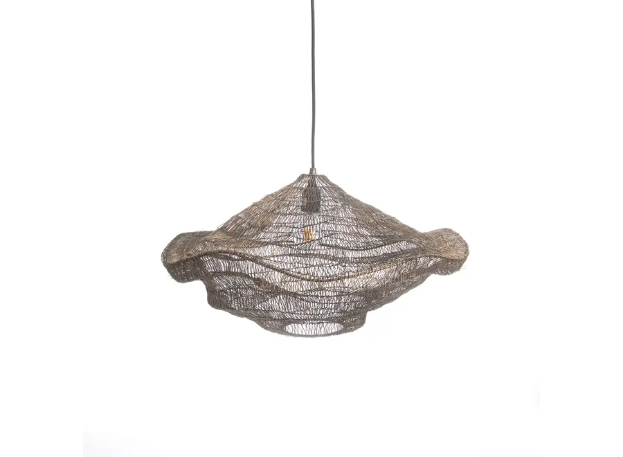 Cudillero Brass Elegance Pendant - Iron Light Fixture