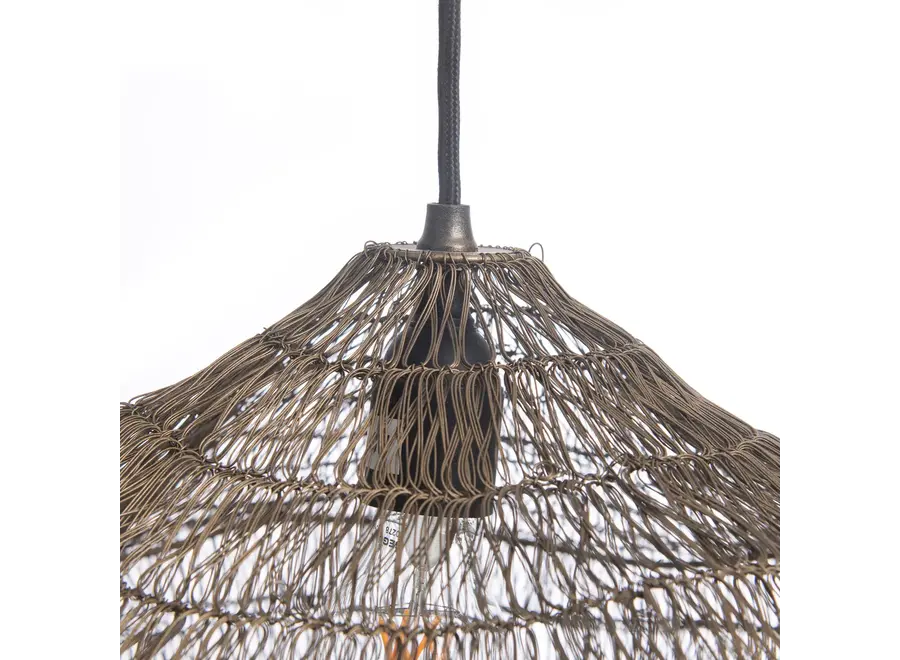 Cudillero Brass Elegance Pendant - Iron Light Fixture