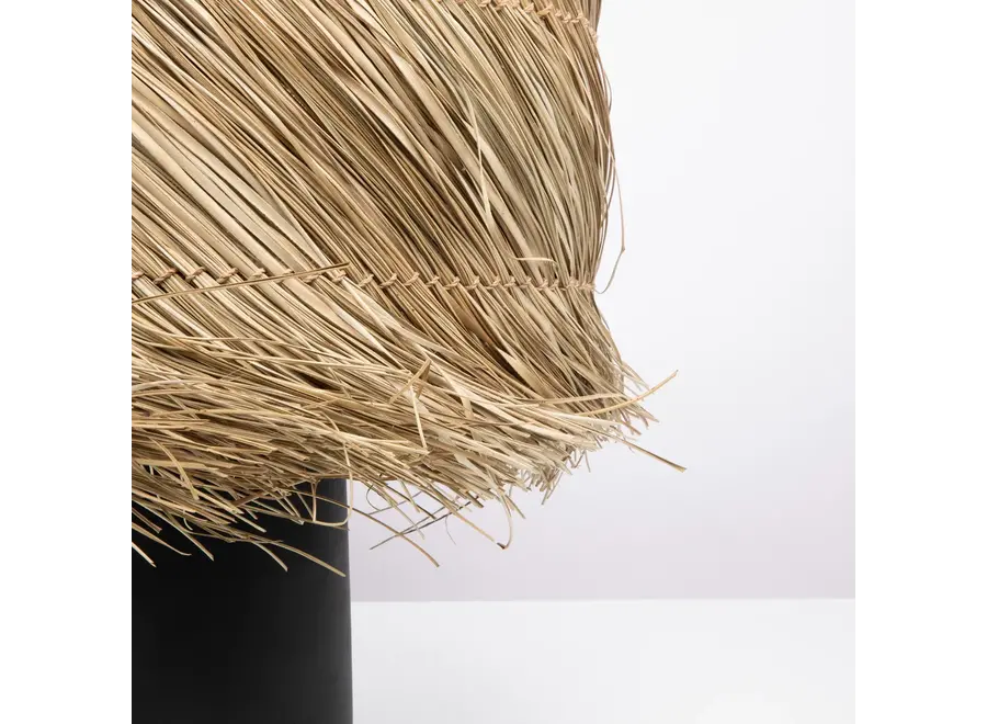 Lekeitio Playful Table Lamp - Sisal Fringe Table Lamp