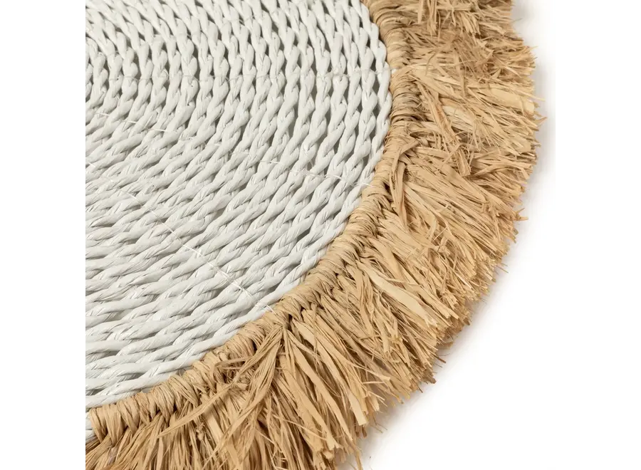 Calpe Coastal Charm Placemat - Raffia & Seagrass Mat