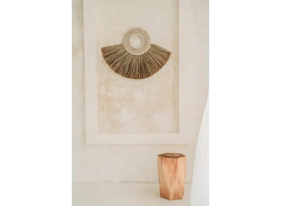 Albufera Seagrass Art - Alang Alang and Shell Wall Art