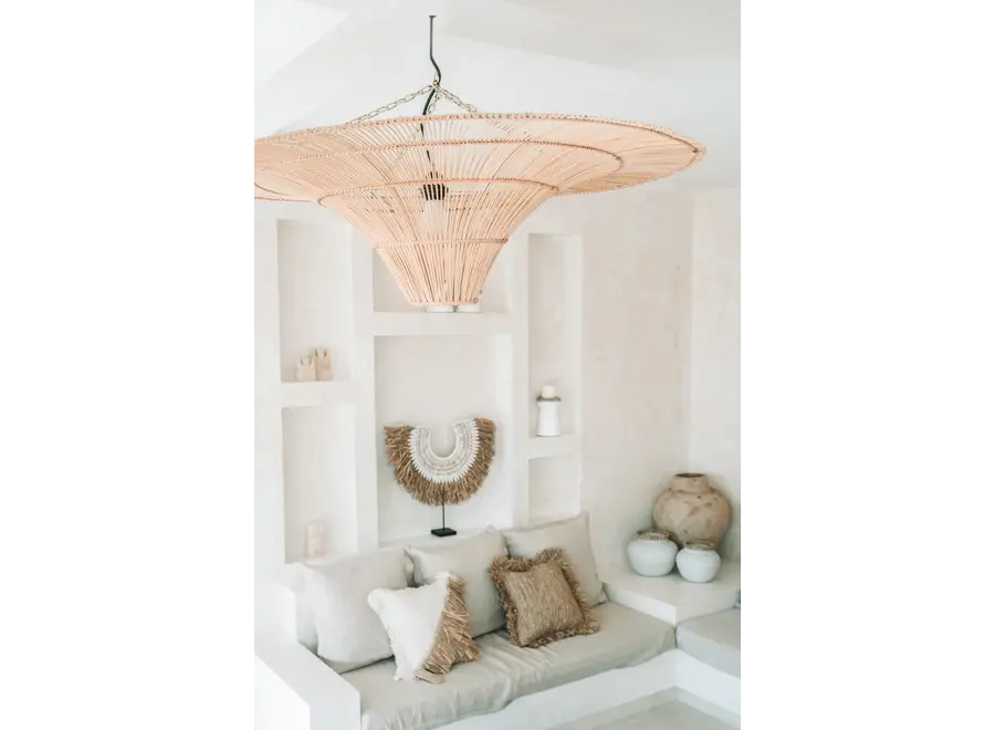 Montjuic Rattan Radiance Lamp - Ceiling Pendant