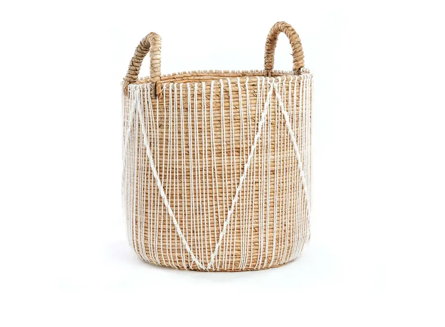 Algeciras Intricate Basket - Seagrass Organizer