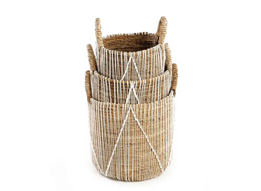 Algeciras Intricate Basket - Seagrass Organizer