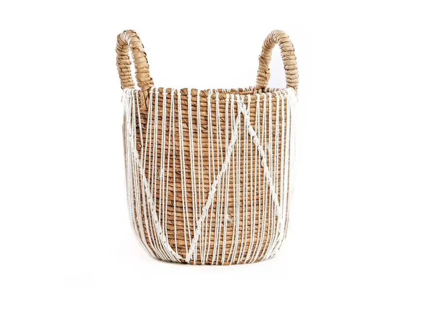 Algeciras Intricate Basket - Seagrass Organizer