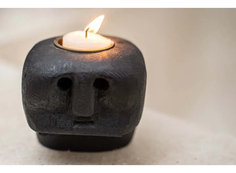 Sumba Stone Statue - Tealight Holder