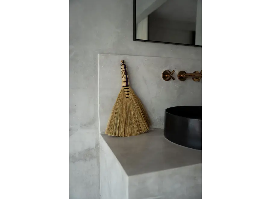 Guadalupe Grace Hand Sweeper - Boho Grass Broom