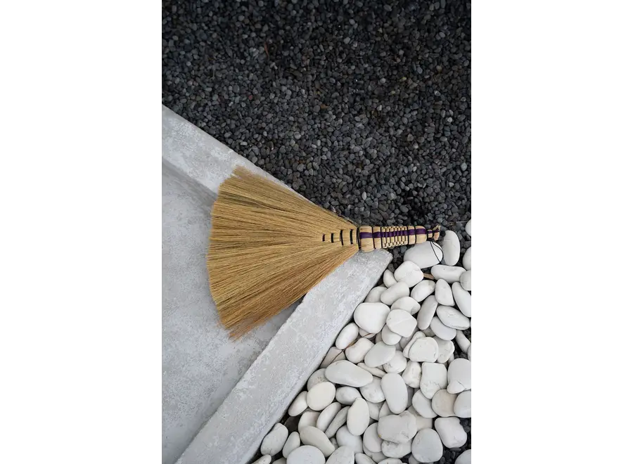 Guadalupe Grace Hand Sweeper - Boho Grass Broom