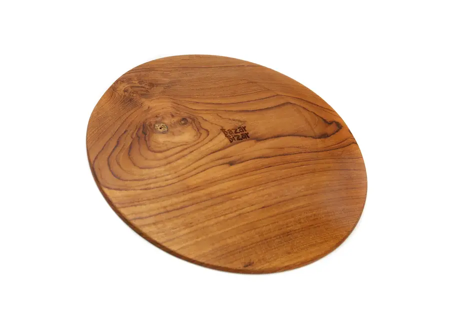 Calpe Charm Serving Plate - Teak Wood Platter