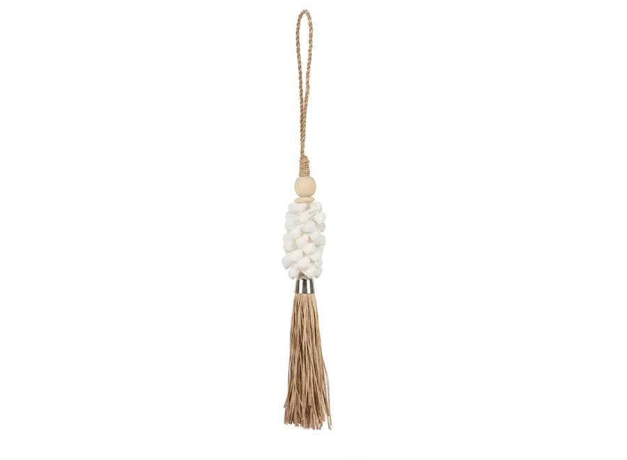 Cies Islands Bohemian Tassel - Cowrie Shell Adornment