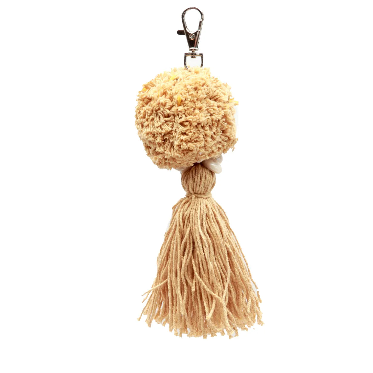 Calpe Coastal Charm - Pompom Keychain