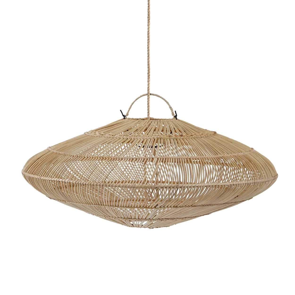 Cazorla Charm Pendant - Rattan Lamp