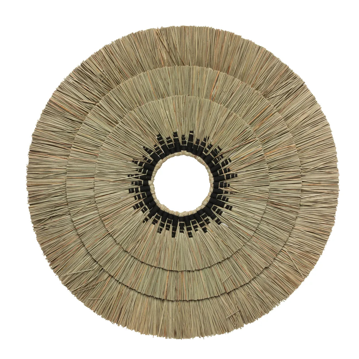 Cazorla Seagrass Wall Decor - Mengdong Grass and Black Cotton Wall Decor