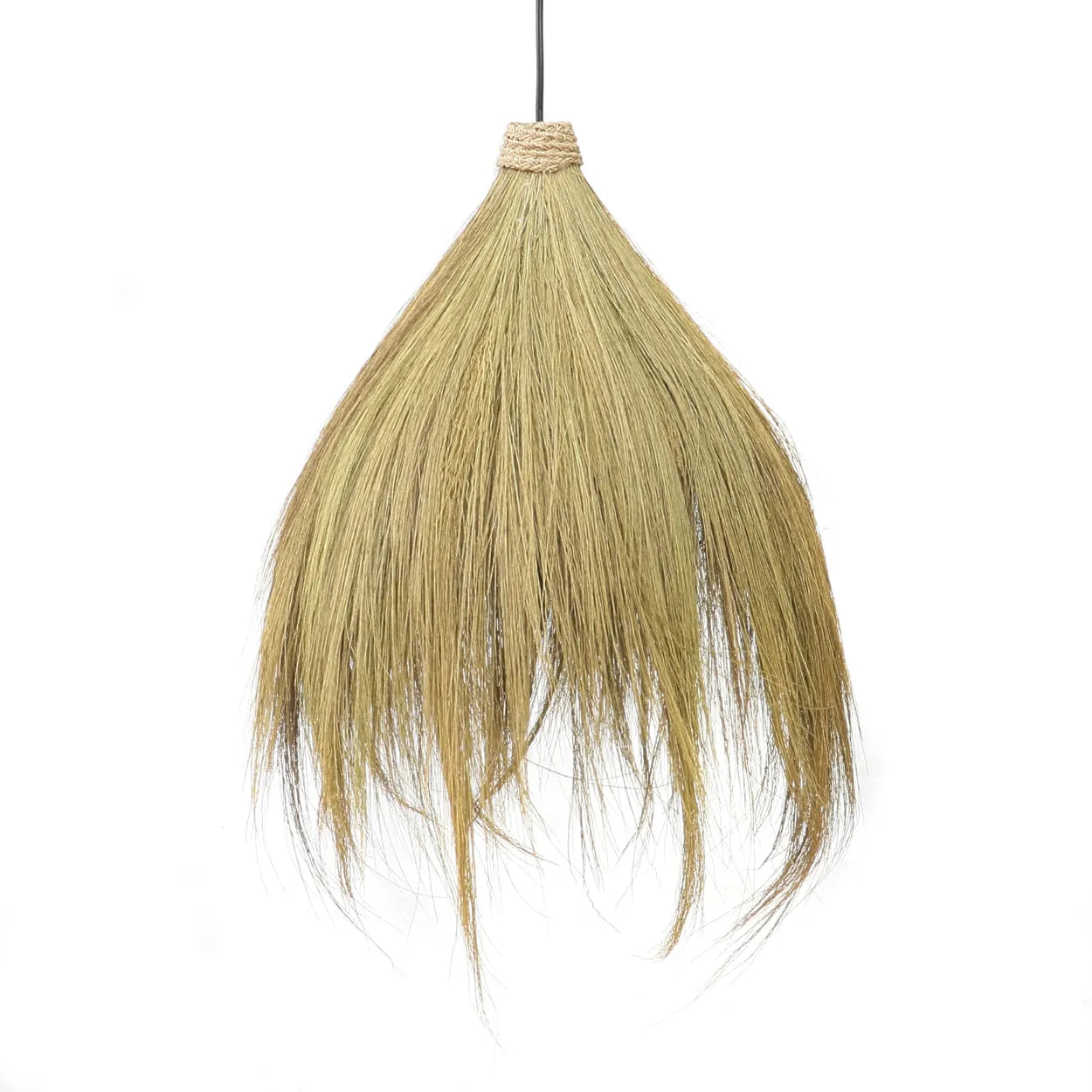 Alcala de Guadaira Grass Pendant Lamp - Natural Grass Iron Frame