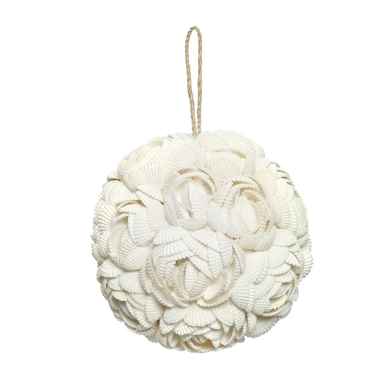 Cazorla Blooms Hanging Decor - Handcrafted Shell Balls