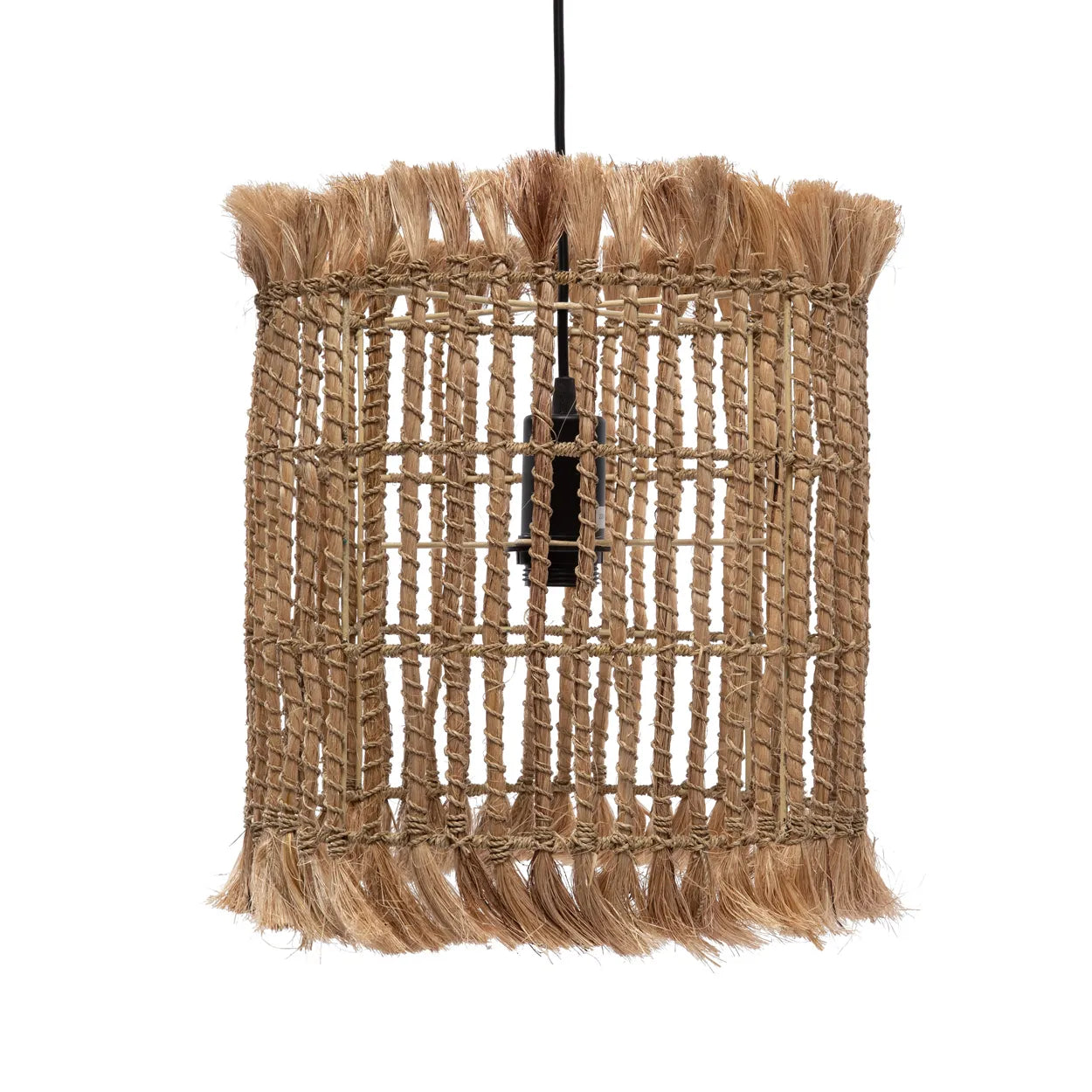 Cazorla Natural Lamp - Abaca Grass Lamp