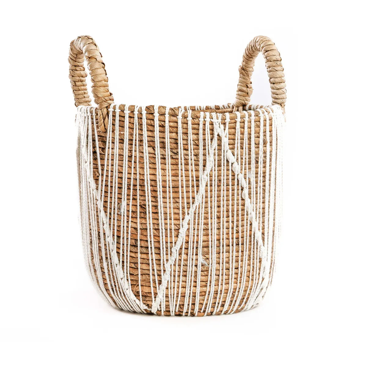 Algeciras Intricate Basket - Seagrass Organizer