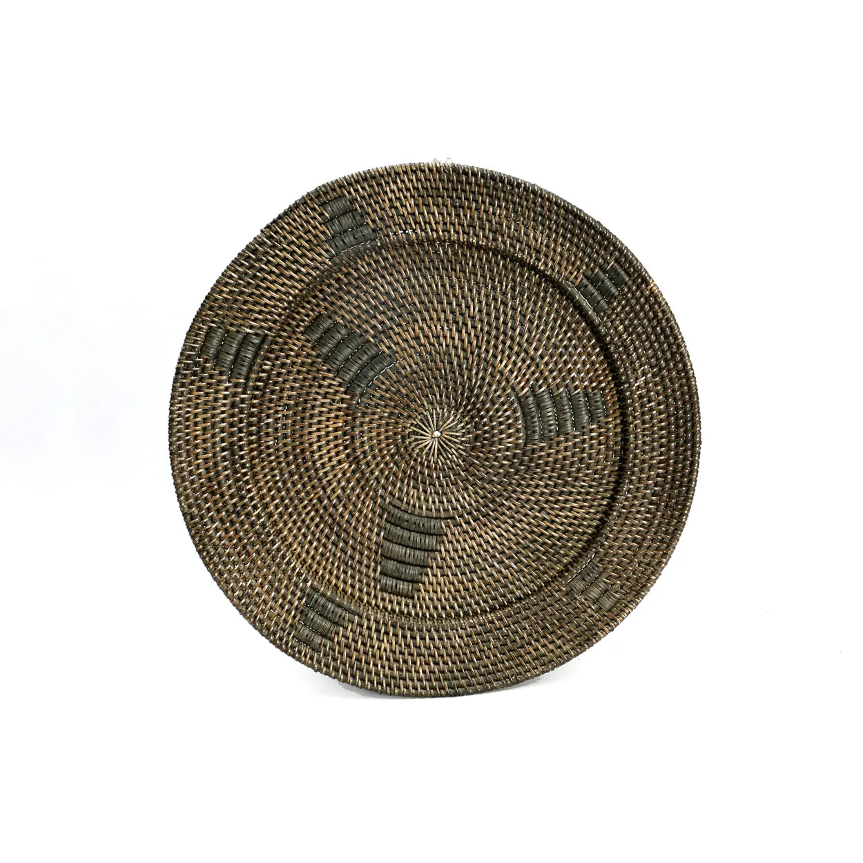 Cazorla Graphic Weave - Handwoven Wall Plate
