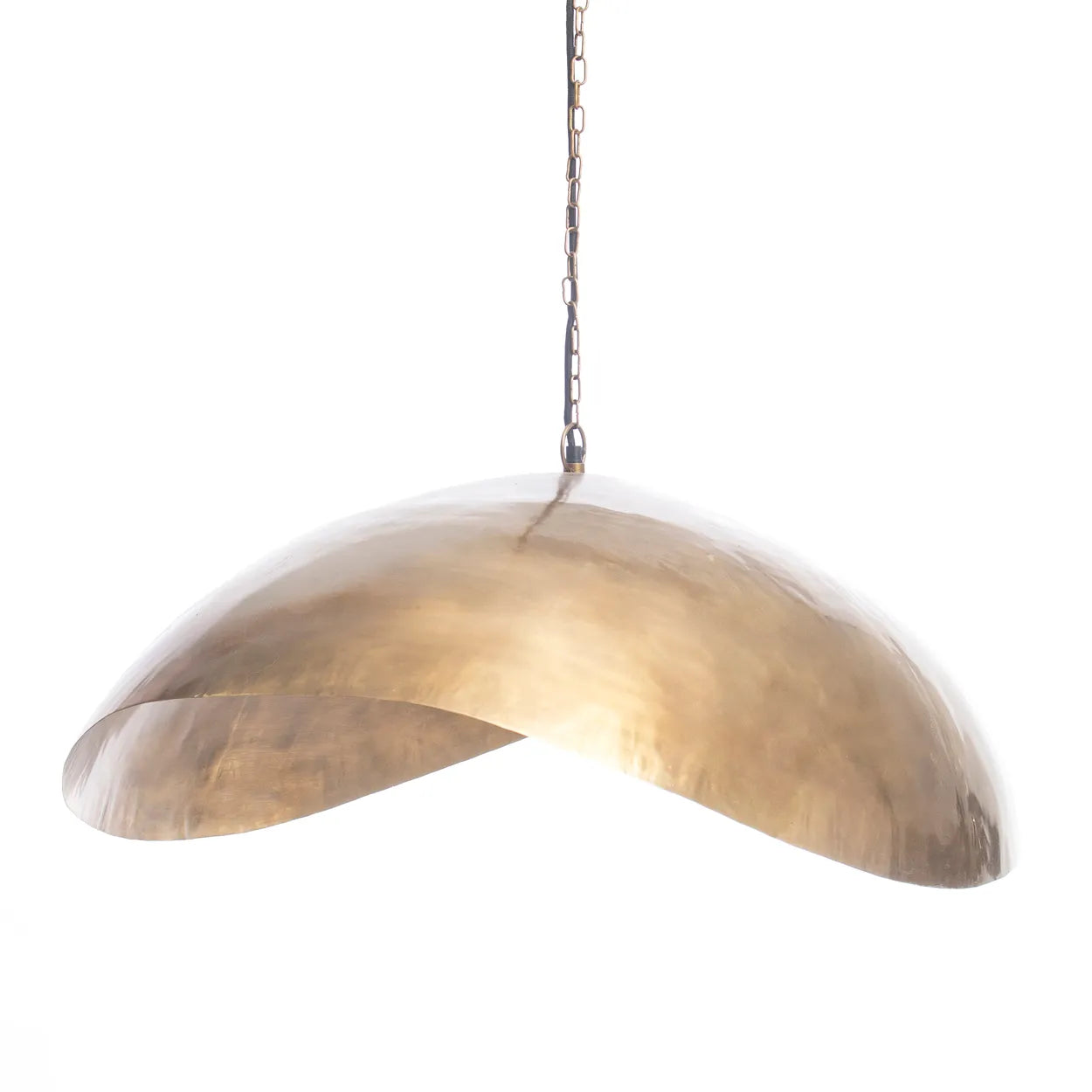 Cadaques Shimmer Pendant - Iron Lamp