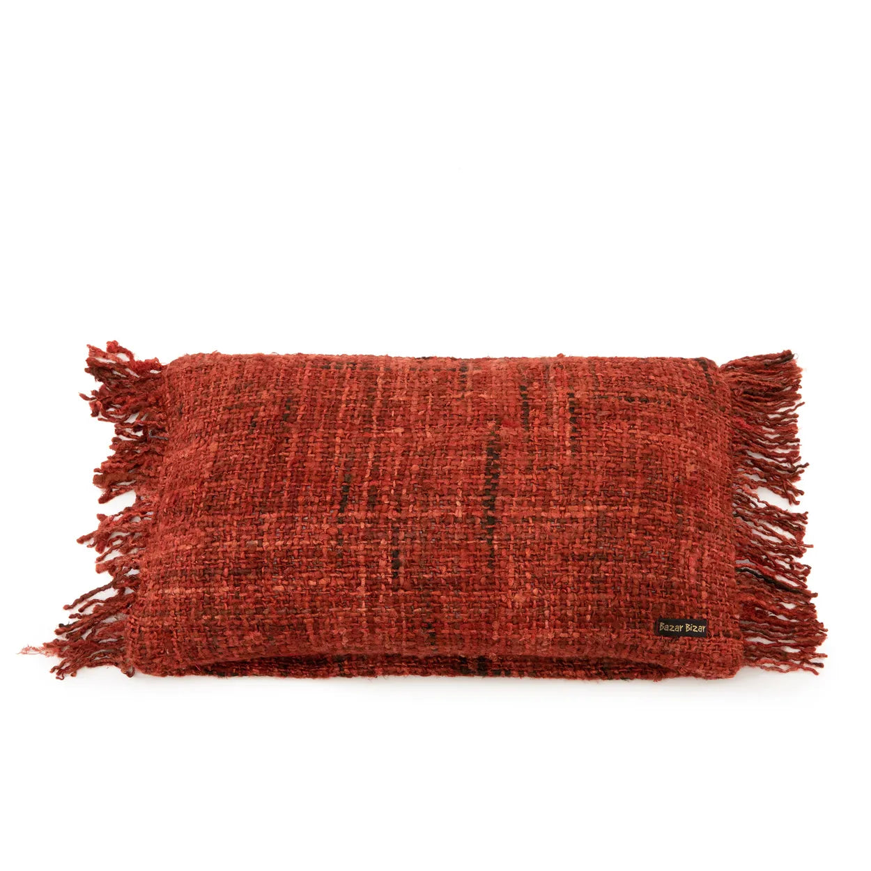 Almunecar Boho Cushion - Cotton Accent Pillow