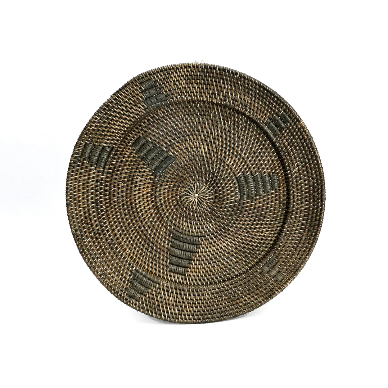 Cazorla Graphic Weave - Handwoven Wall Plate