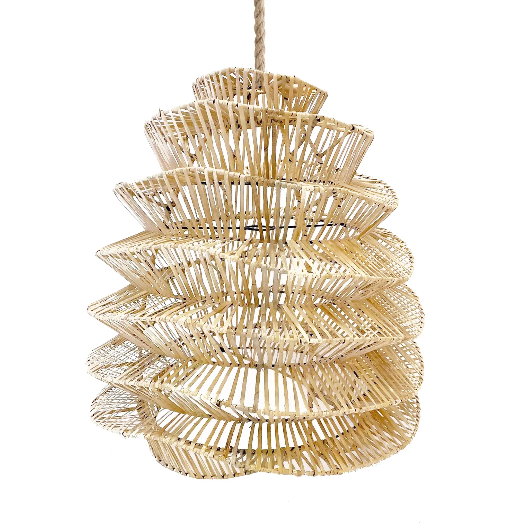 Albufera Allure Pendant - Rattan Light Fixture