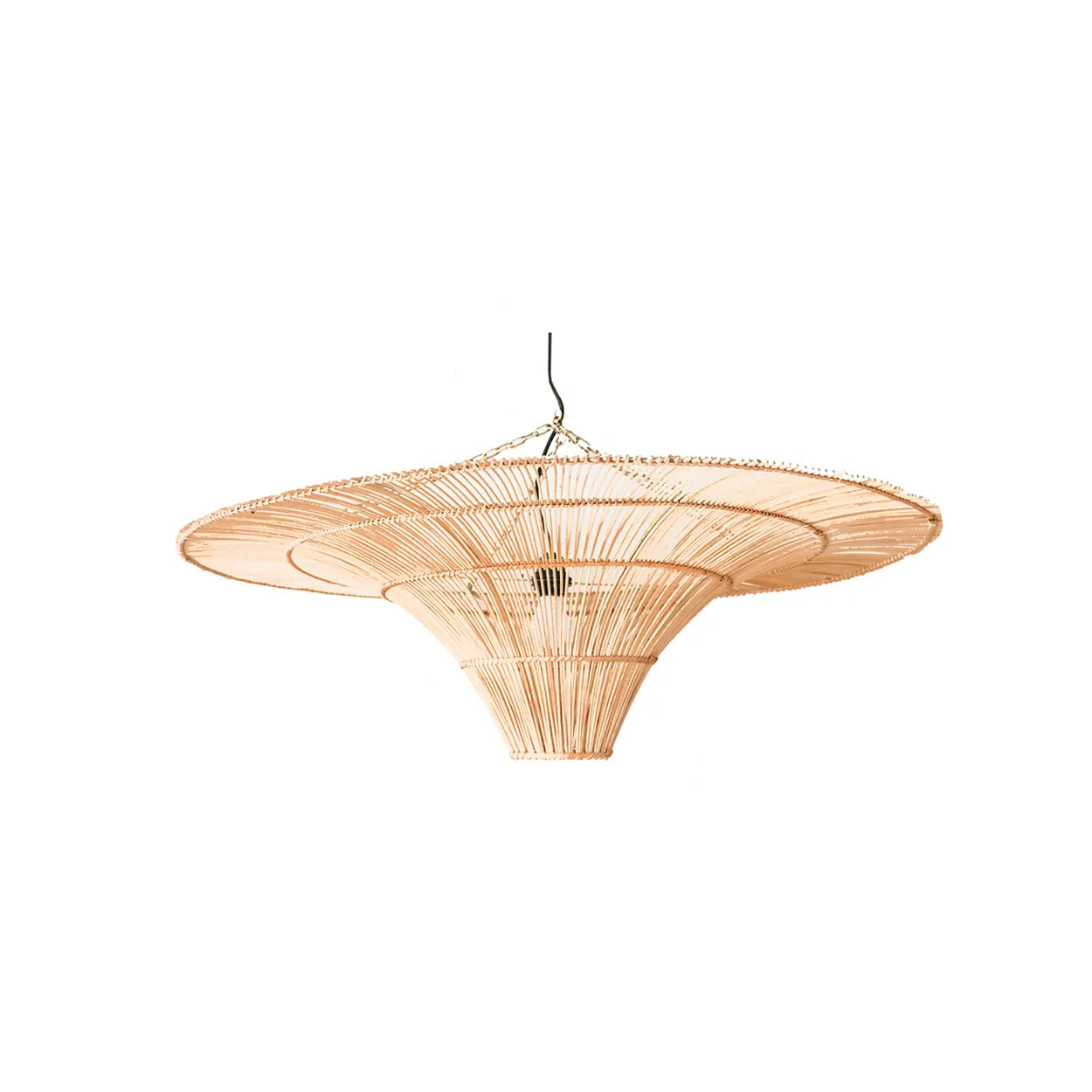 Montjuic Rattan Radiance Lamp - Ceiling Pendant