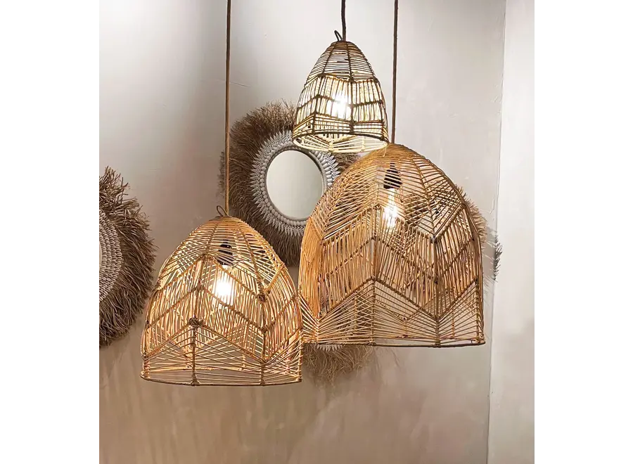 Montserrat Boho Pendant - Rattan Pendant